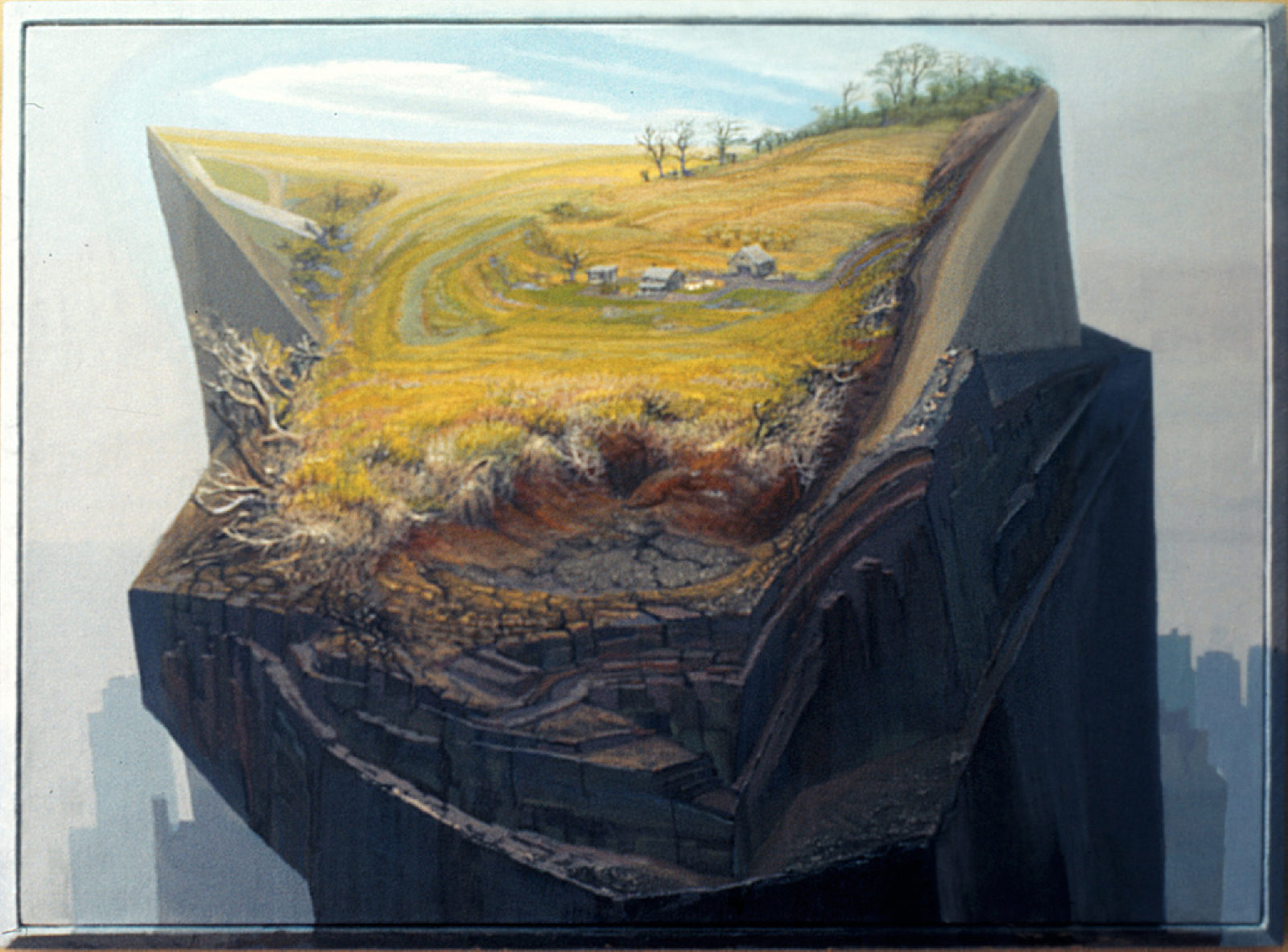 Untitled. A painting by Abe Weiner.