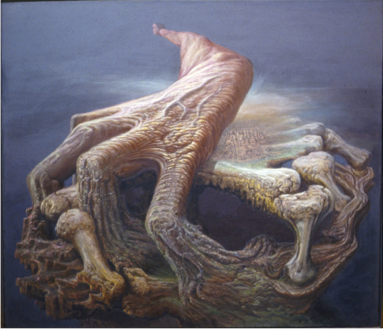 Future Imperfect, 1948. A painting by Abe Weiner.
