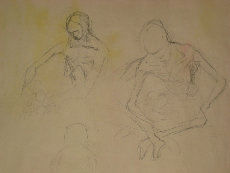 Sketch 3 for Still Life